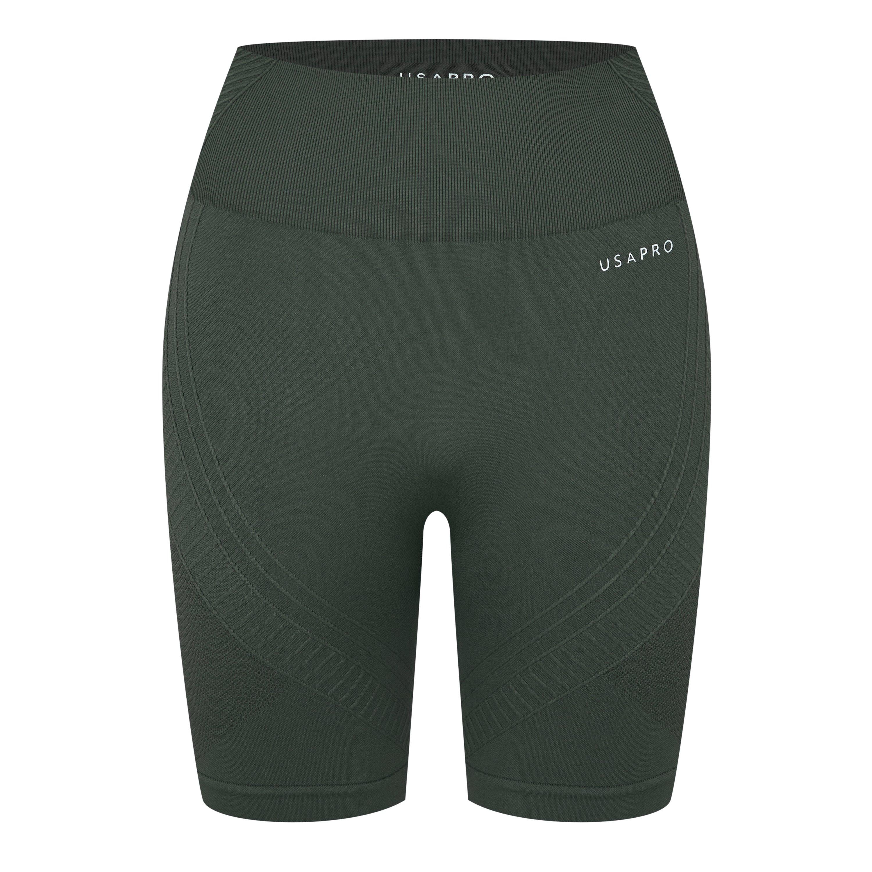 USA Pro Seamless Longline Cycling Shorts