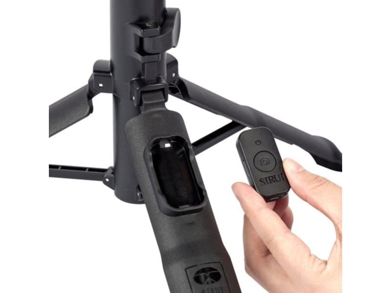 Sirui Smartphone-Stativ MS-01K 138 cm grosses Stativ, welcher gleichzeitig auch als Selfiestick verwendet werden kann
