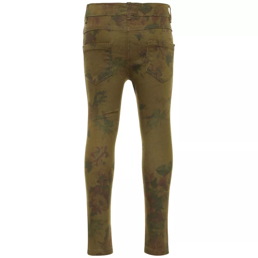 name it Girls Hose Nmfpolly burnt olive