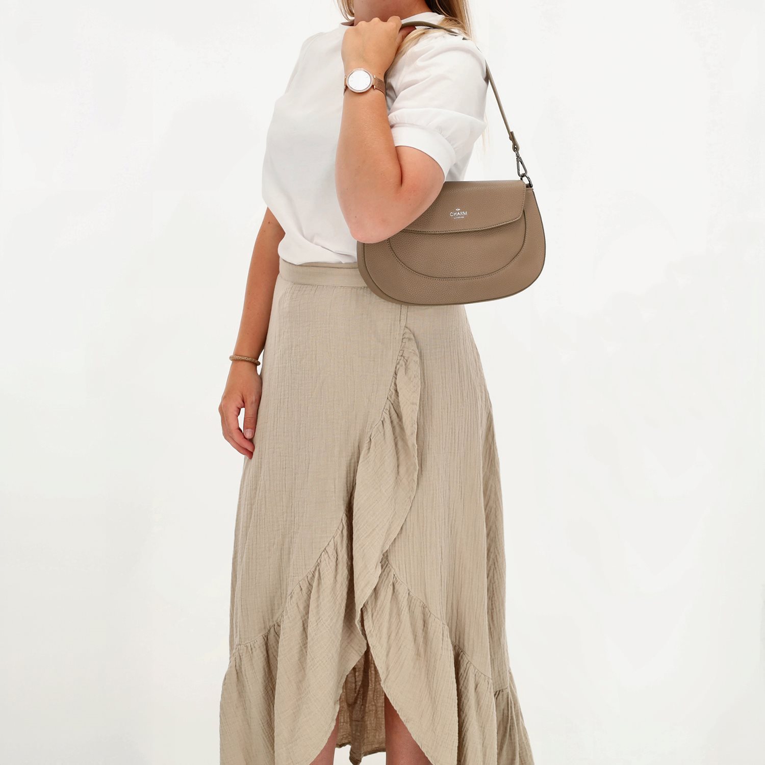 Charm London Montmartre Shoulderbag taupe