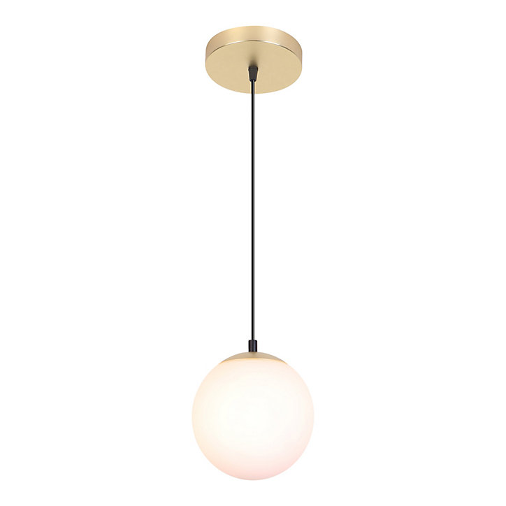 Suspension Dorres E14 40W IP44 Ø16cm GoodHome or