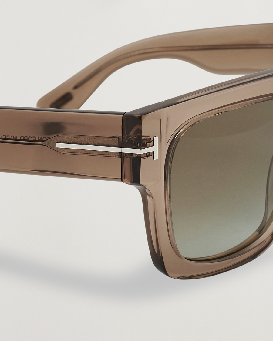 Tom Ford Fausto FT0711 Sunglasses Brown/Green