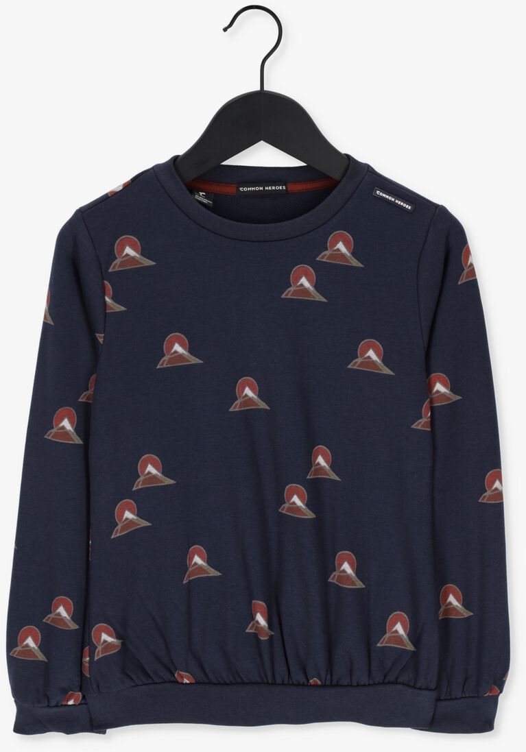 COMMON HEROES donkerblauwe common heroes sweater 2231-8311