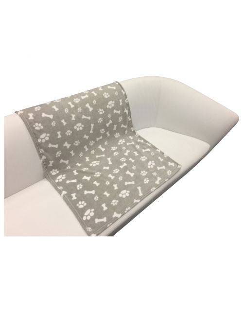 Adori Fleece Deken - Hondendeken - 150X100 cm 375 g Beige Wit