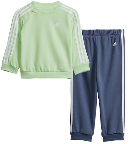 adidas Performance Sweatset - I 3S Jog - Grün/Grau