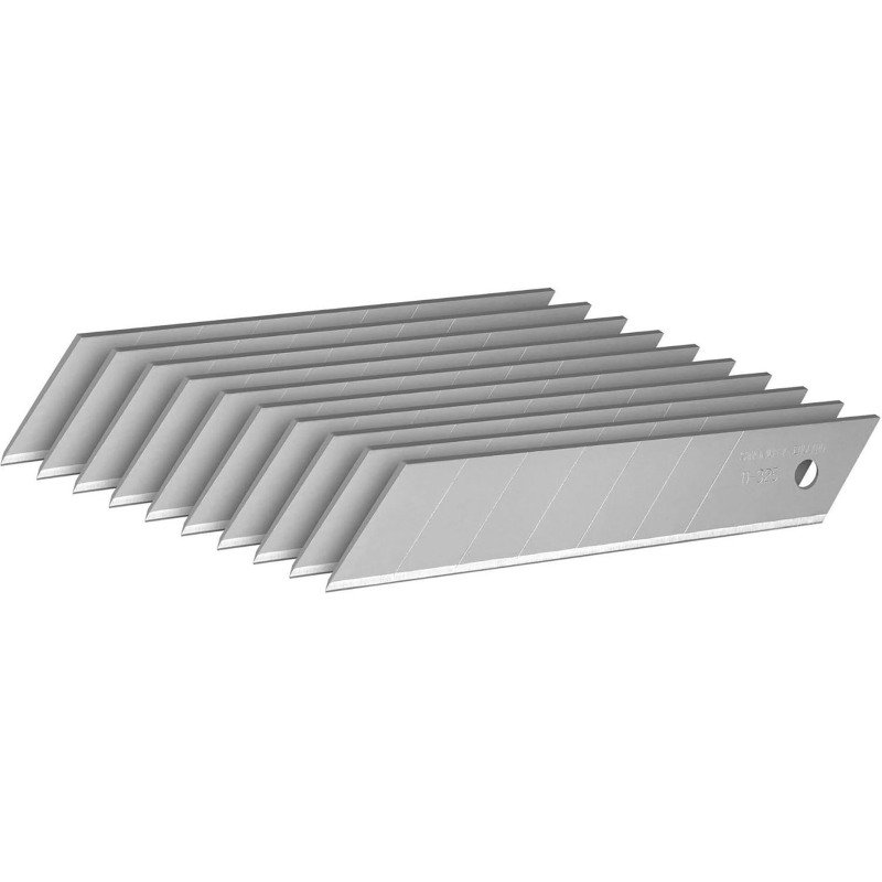 Lame de cutter Stanley 25 mm, L 110 mm - étui distributeur de 10 lames