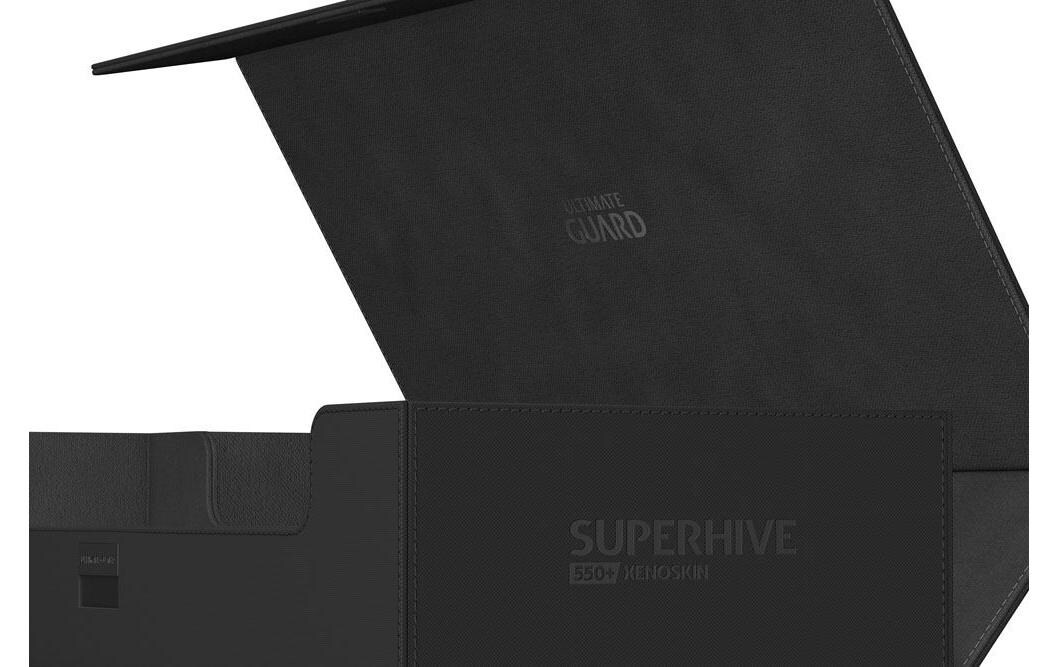Kartenbox XenoSkin Superhive 550+ SchwarzHochwertige Box für Sammelkarten in Standardgrösse