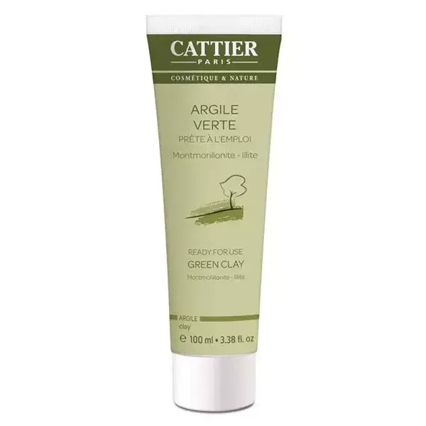 Argila Verde Pronta para Uso Cattier 100ml