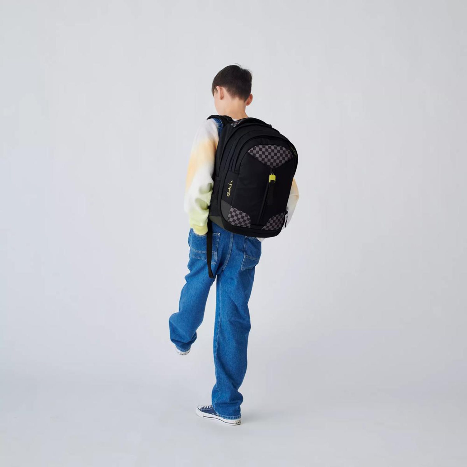 Satch Match School Backpack dark skate