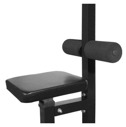 Tour de musculation avec plaques de poids 40 kg sport fitness 02_0000043