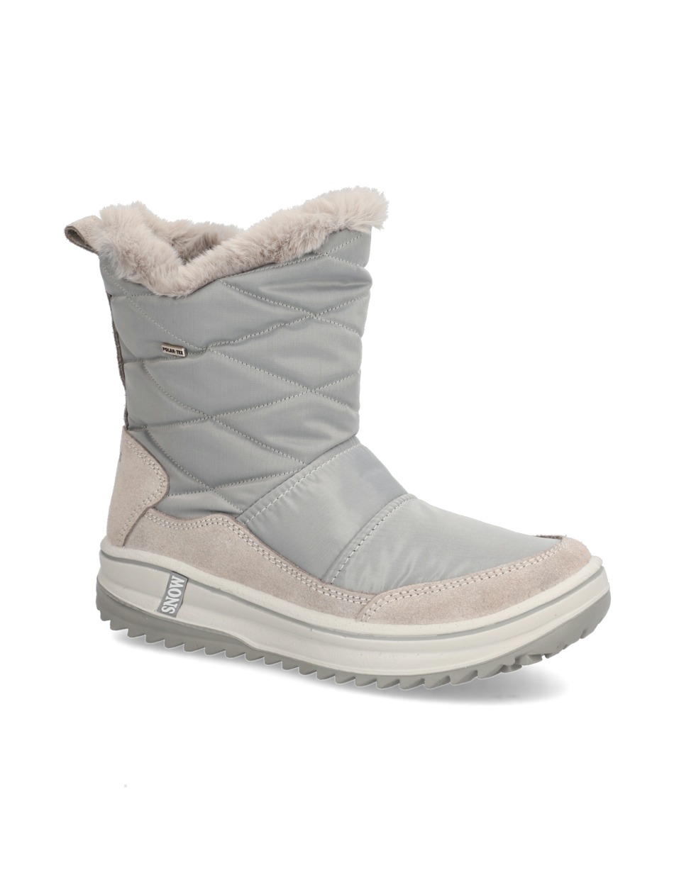 Lederkombination Snowboot