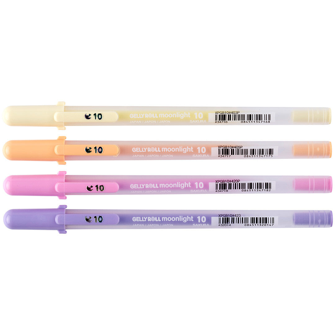 Sakura gelpennen moonlight sunrise - 4st