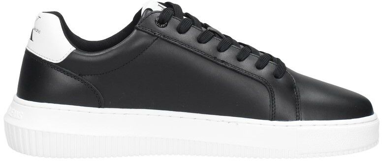 Calvin Klein Chunky Cupsole Mono Lth zwart
