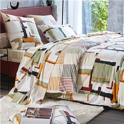 Linge de lit graphique - BECQUET CRÉATION
