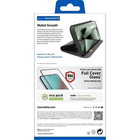 SBS Samsung Galaxy S24 FE wallet - sort