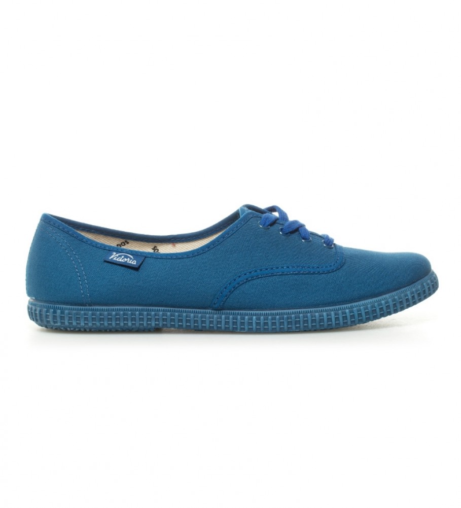 Tênis Victoria de lona azul