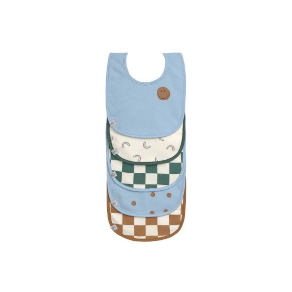 Lässig Slab Multi Pack Happy Rascals Smile Sky Blue 5-Pack