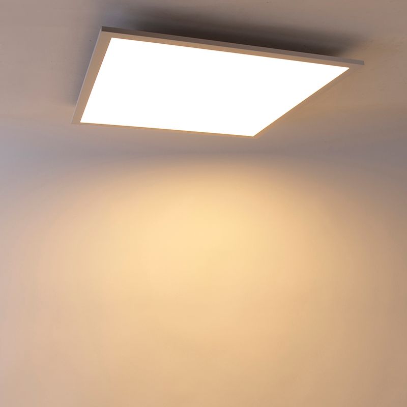 LED paneel wit incl. LED en dimmer met afstandsbediening - Liv