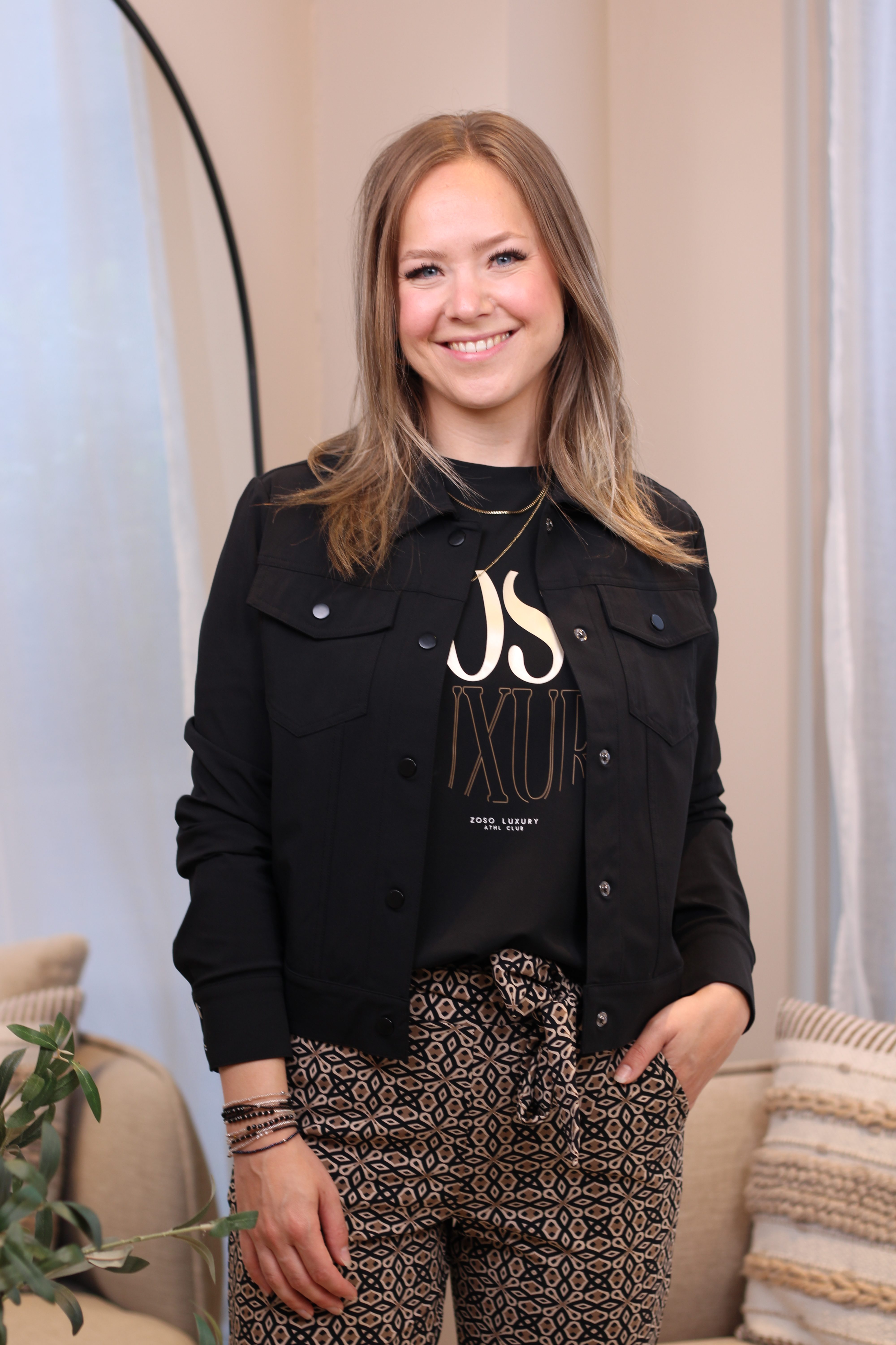 Zoso - Anouk Travel Sporty Jacket - Black