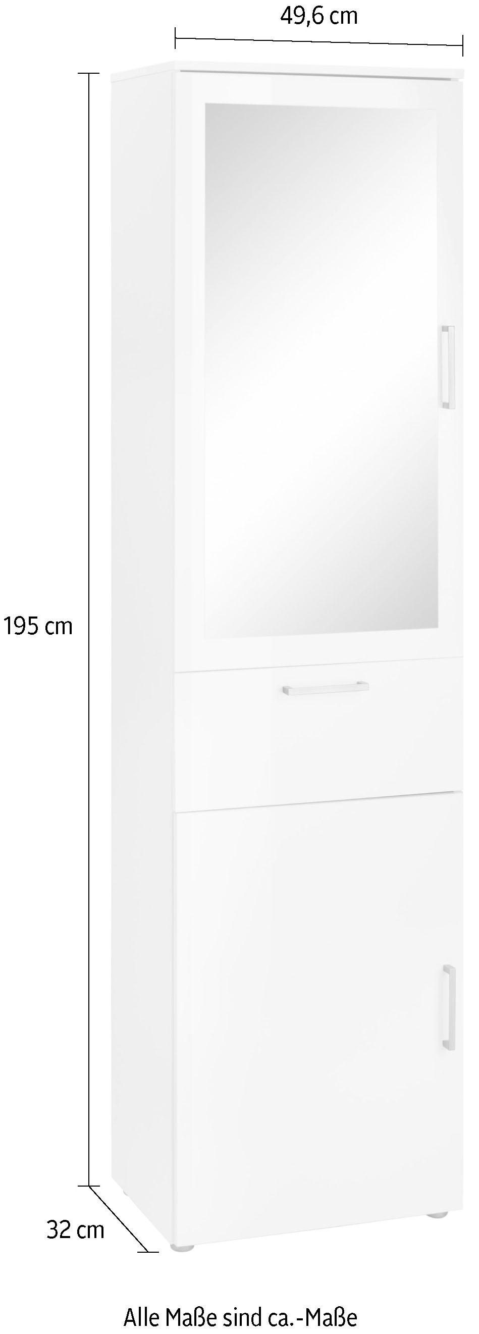 Paroli Garderobenschrank »Susa« mit Spiegel