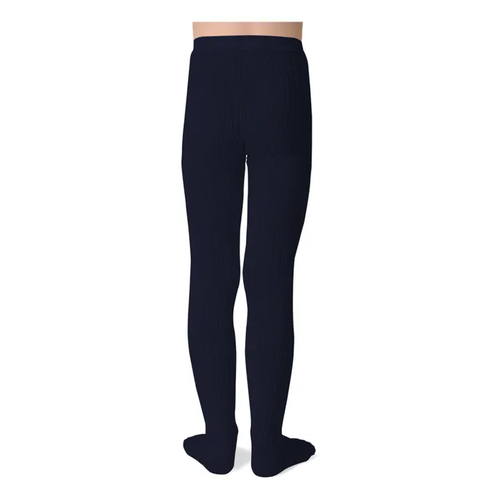 Collégien Collants Louise | Bleu marine