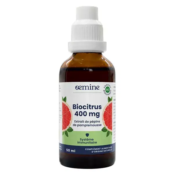 Oemine Biocitrus Extrait de Pépins de Pamplemousse 50ml