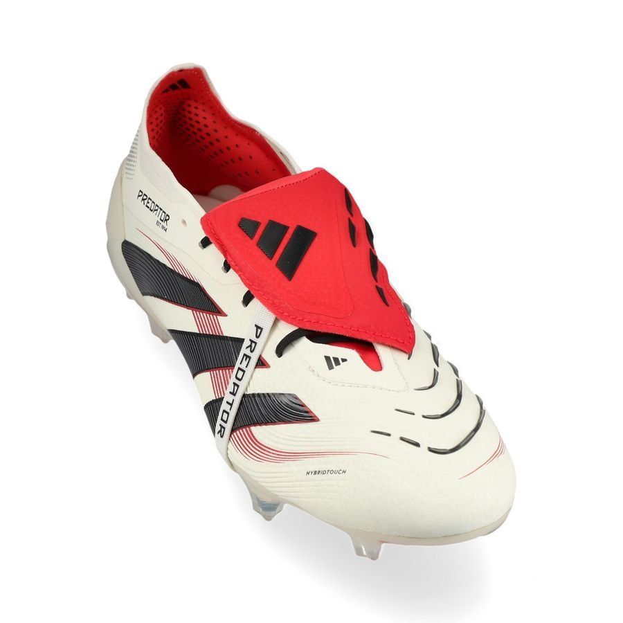 adidas Predator Elite Fold-over Tongue FG Champagne - Blanc/Noir/Pure Ruby