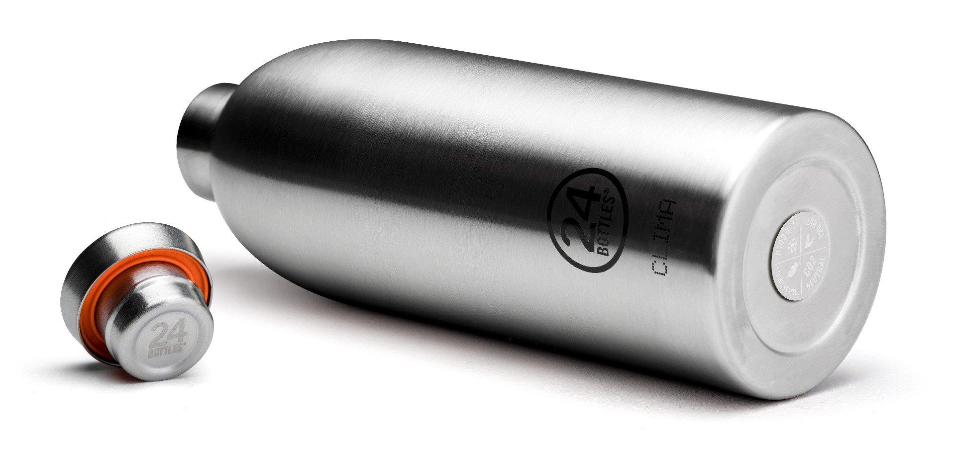 24Bottles  Clima flaske, Steel - 850 ml.