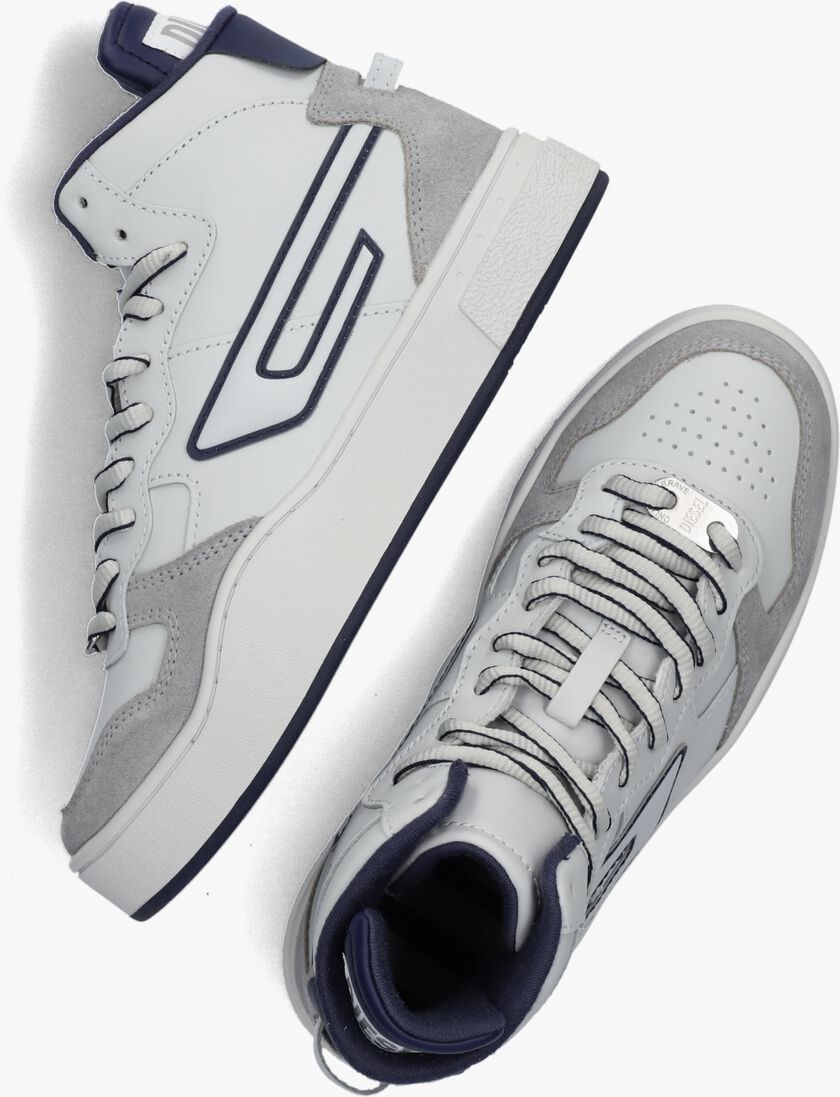 DIESEL blauwe diesel hoge sneaker s-ukiyo mid dames