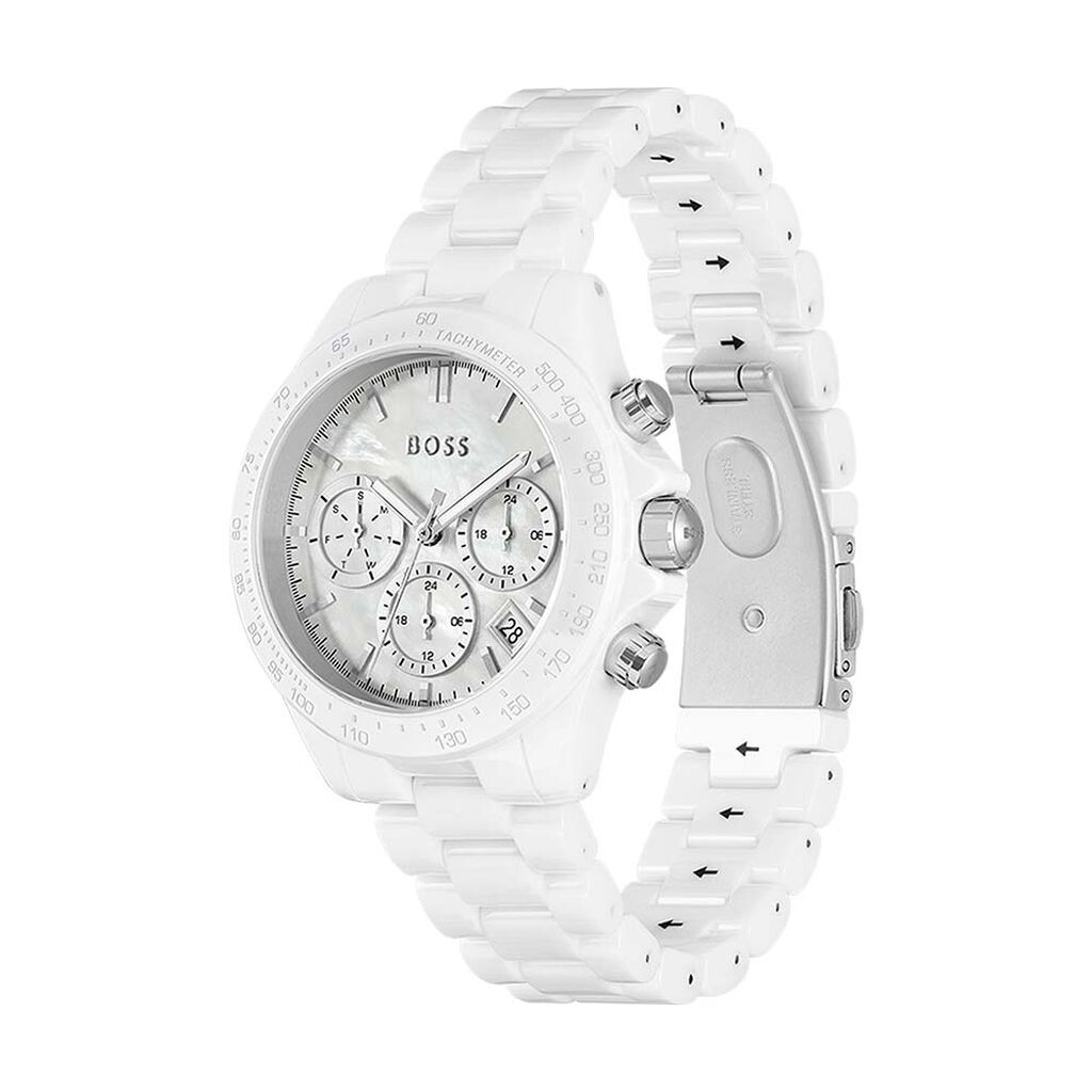 Montre Boss Novia Blanc