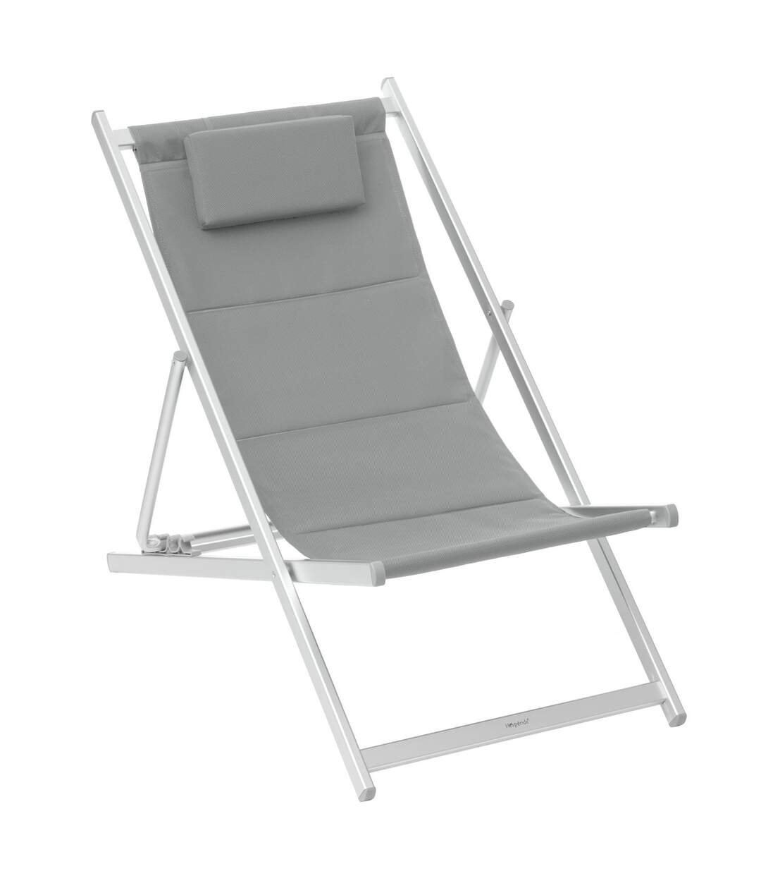 Chilienne de jardin pliable Honolulu - Gris galet