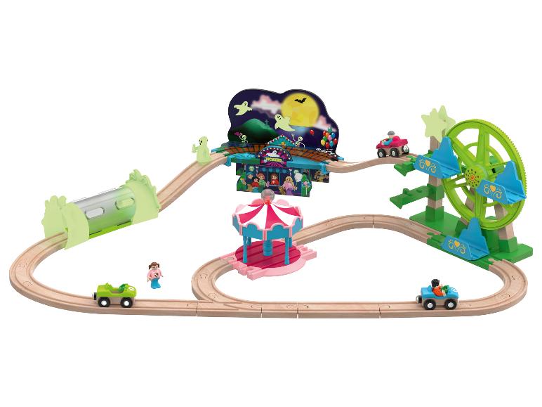 Houten treinset