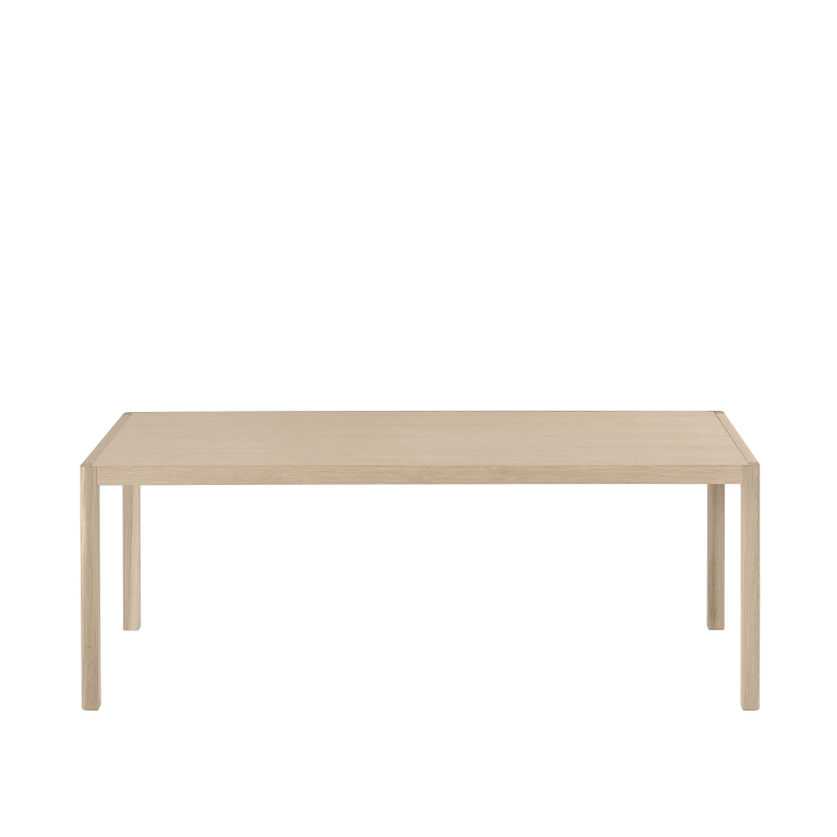 Muuto Workshop tafel 200x92cm zwart linoleum