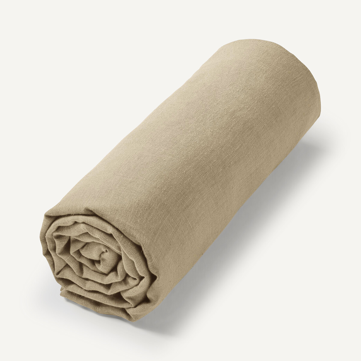 AM.PM<br>Lençol de ajuste Helm, em cânhamo lavado