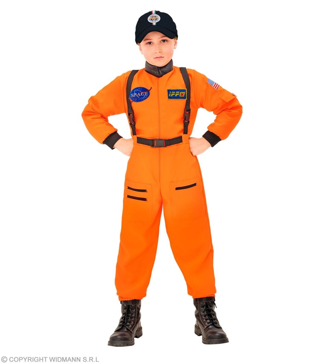 Astronauten Pak Oranje Jongen