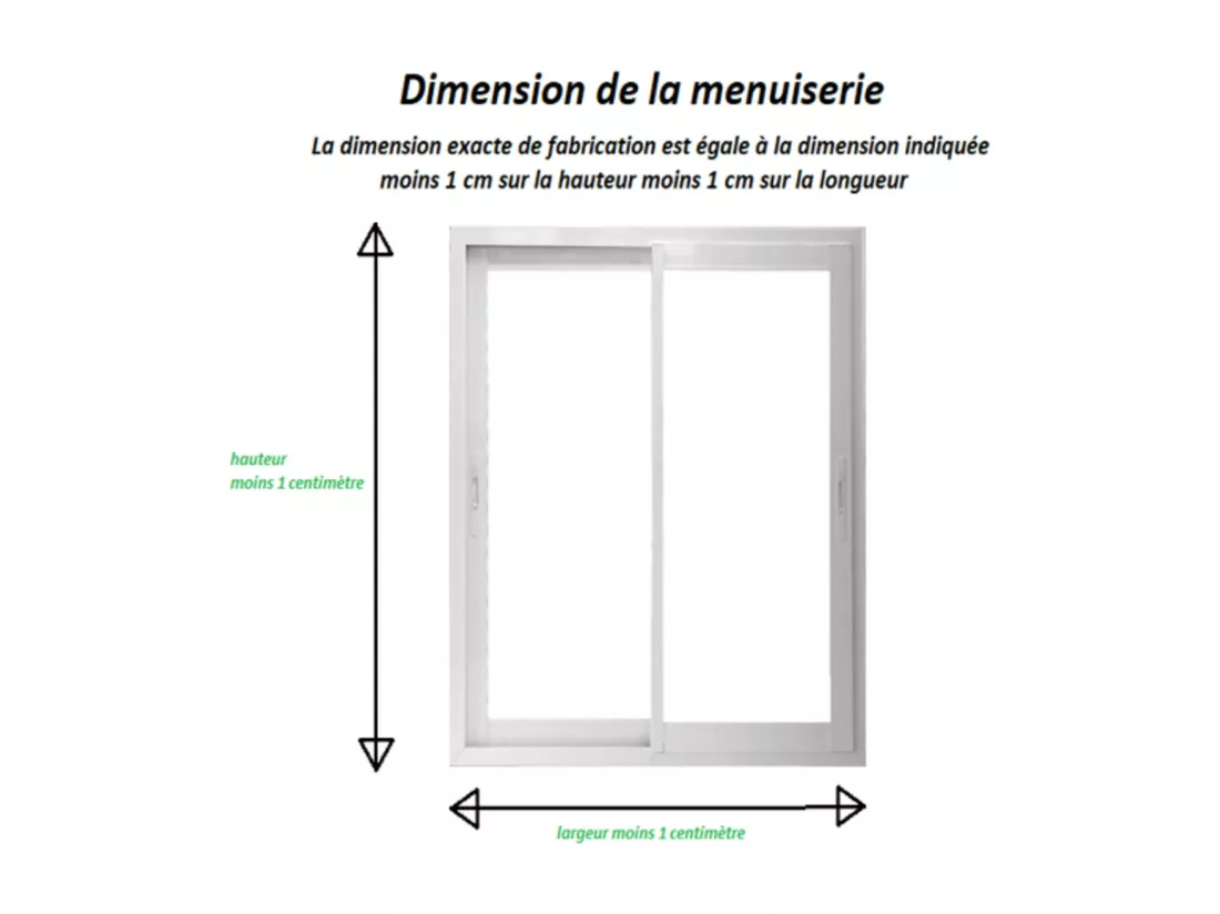 Fenetre Coulissante Alu Blanc 2 Vantaux H125 X L120 Gd Menuiseries