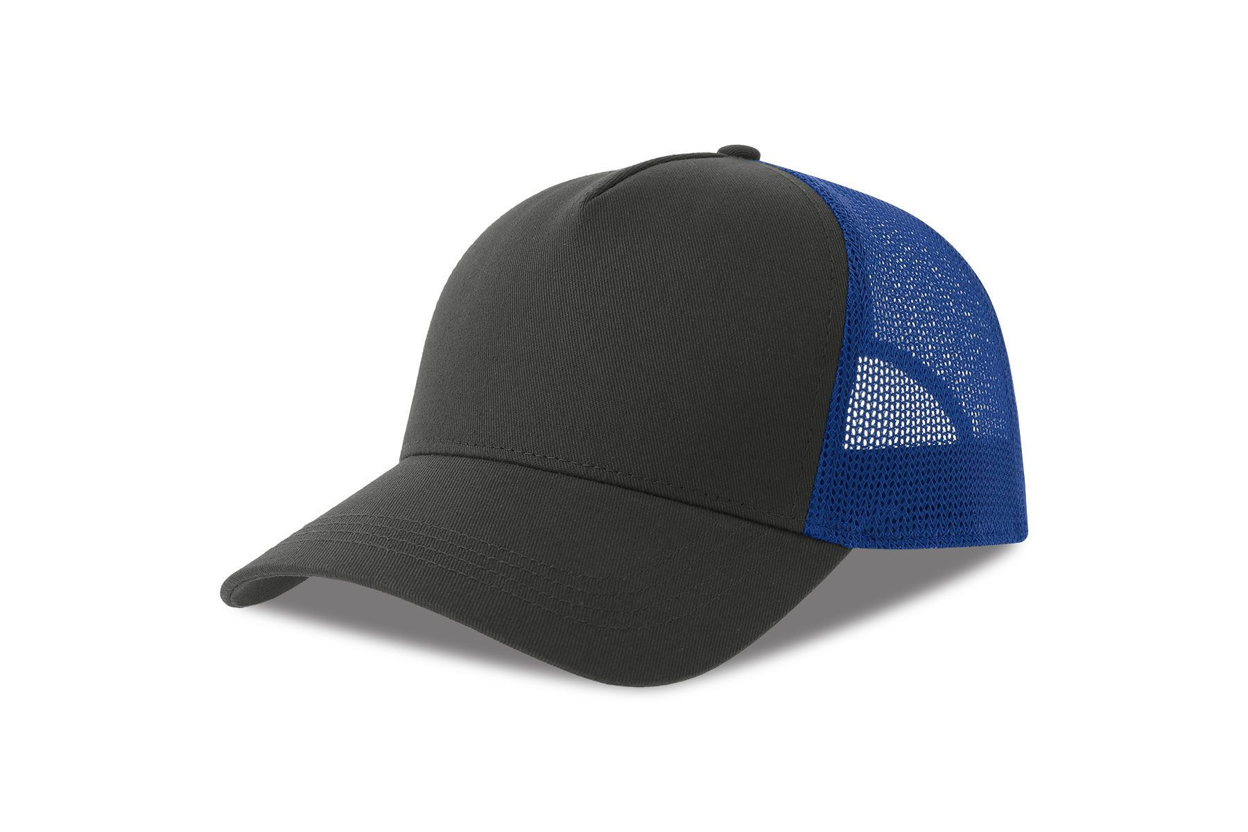 ATLANTIS HEADWEAR AT228 - Casquette 5 pans style trucker en coton