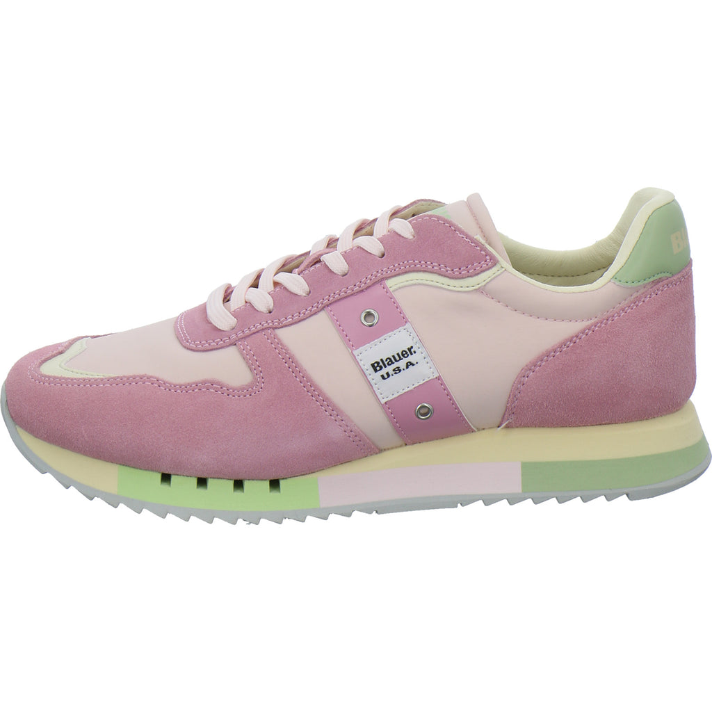 Blauer Sneaker Damen Rosa
