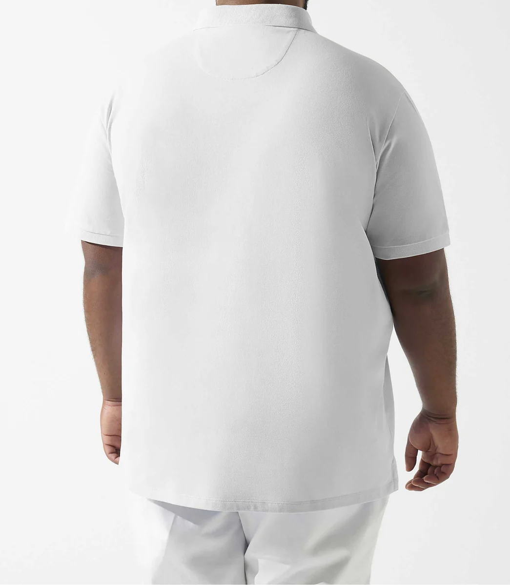 Polo uni blanc GREGORBT
