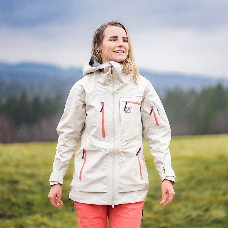 Cyclone Long 3L Jacket Dame Peyote