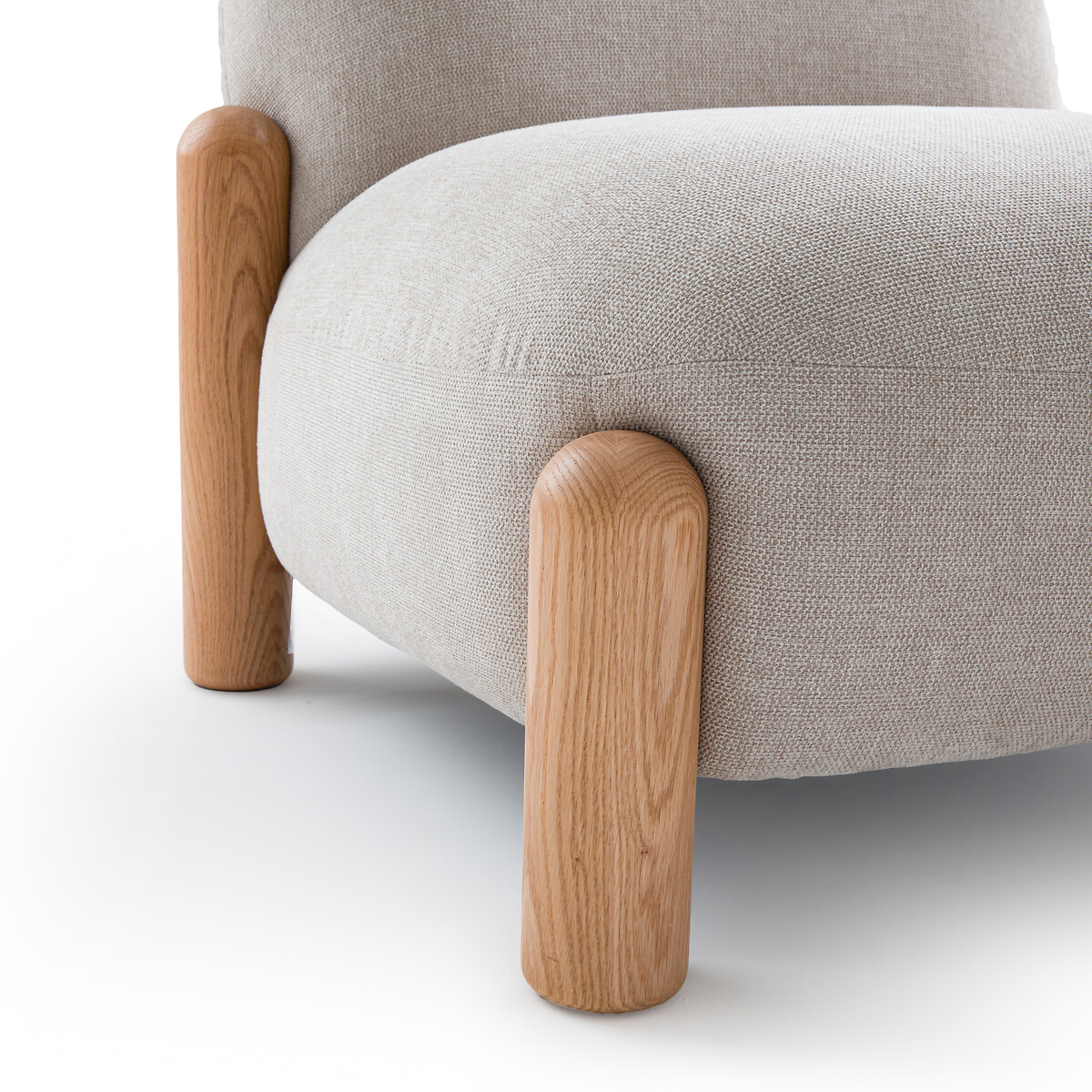 LA REDOUTE INTERIEURS<br>Poltrona em tecido chenille, Boldi