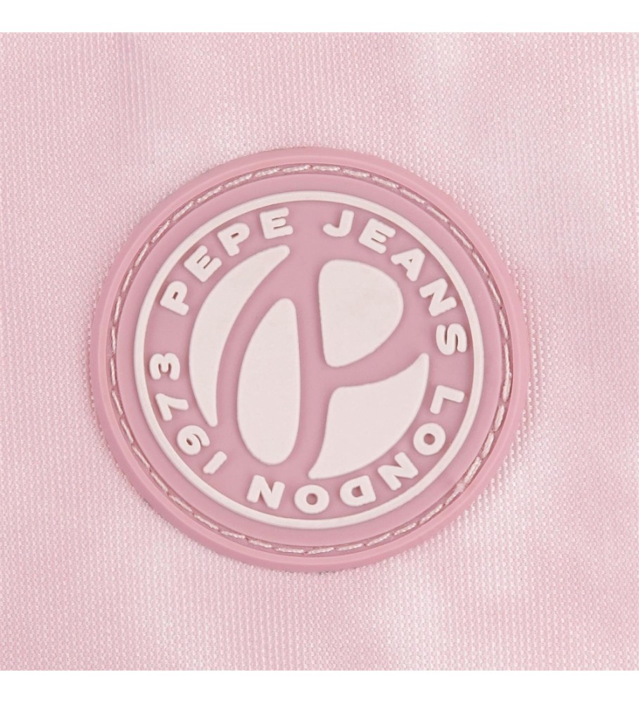 Mochila com cordão preta Pepe Jeans Holi