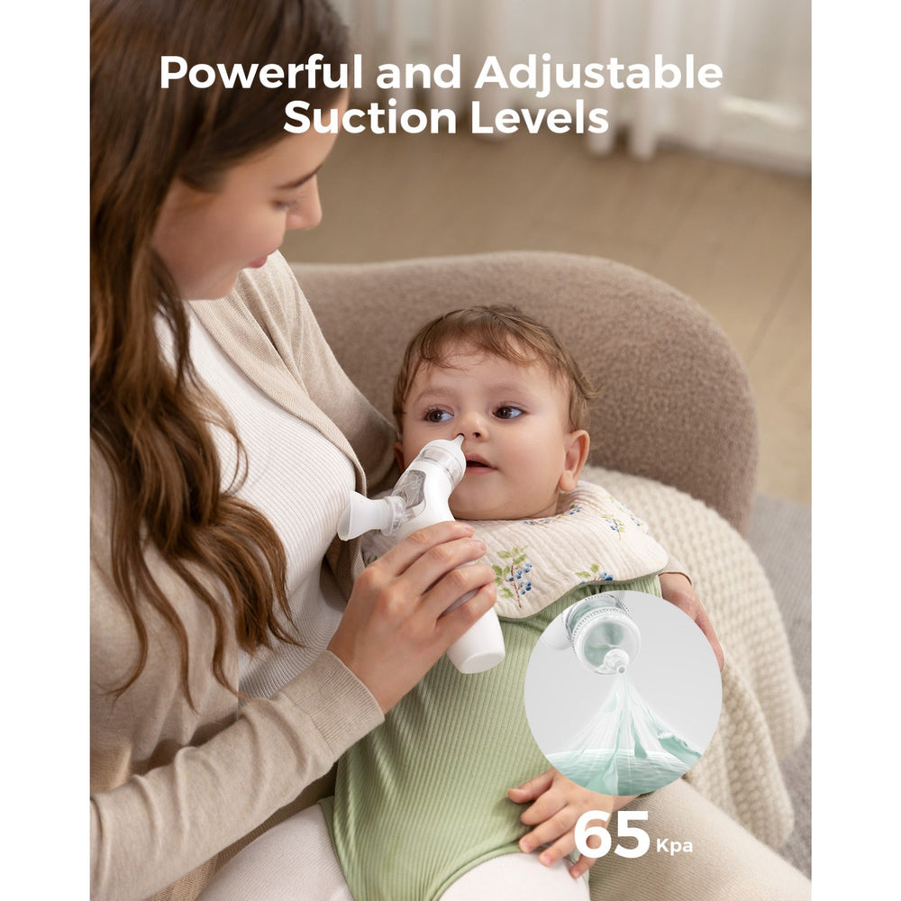 Køb Momcozy BreezyClear™ 2-i-1 Spray & Suction Electric Nasal