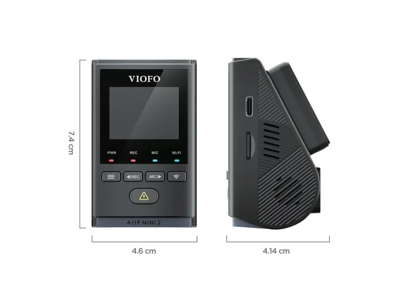 VIOFO A119 MINI 2-G GPS-ruteoptager