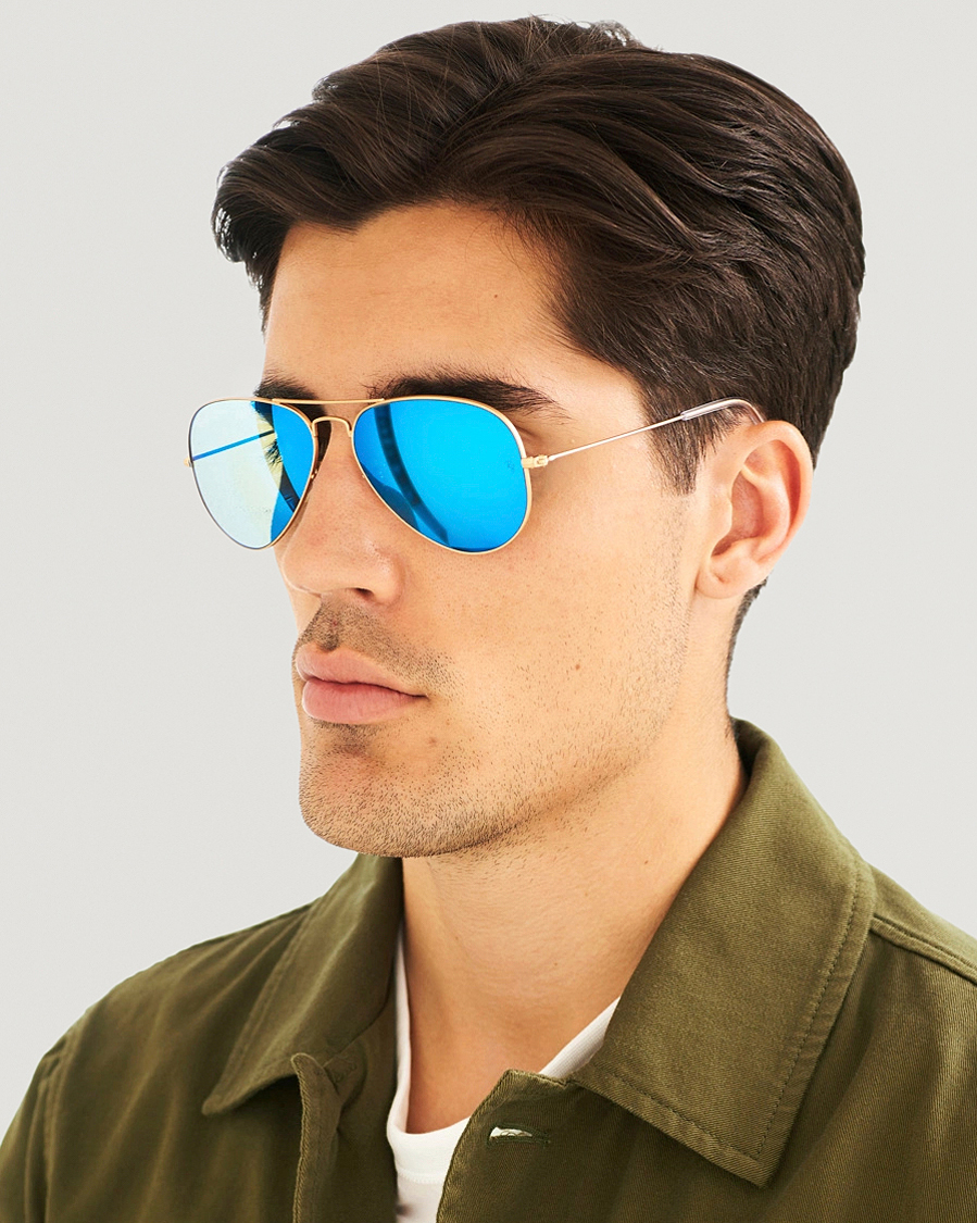 Ray-Ban 0RB3025 Sunglasses Mirror Blue