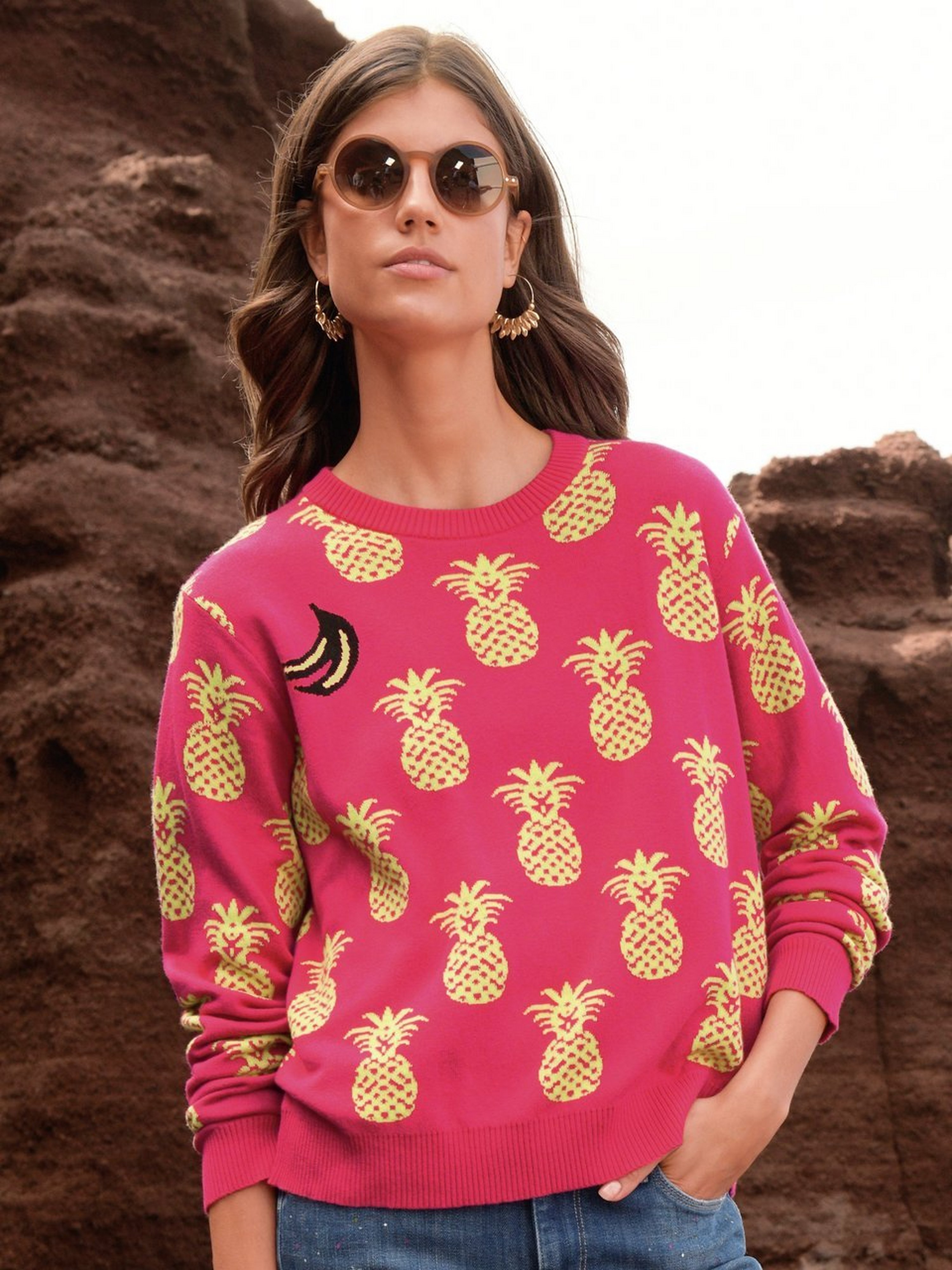 Rundhals-Pullover Dunia