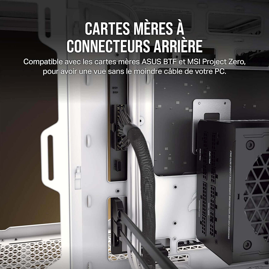 Corsair 6500X - Blanc/Aluminium