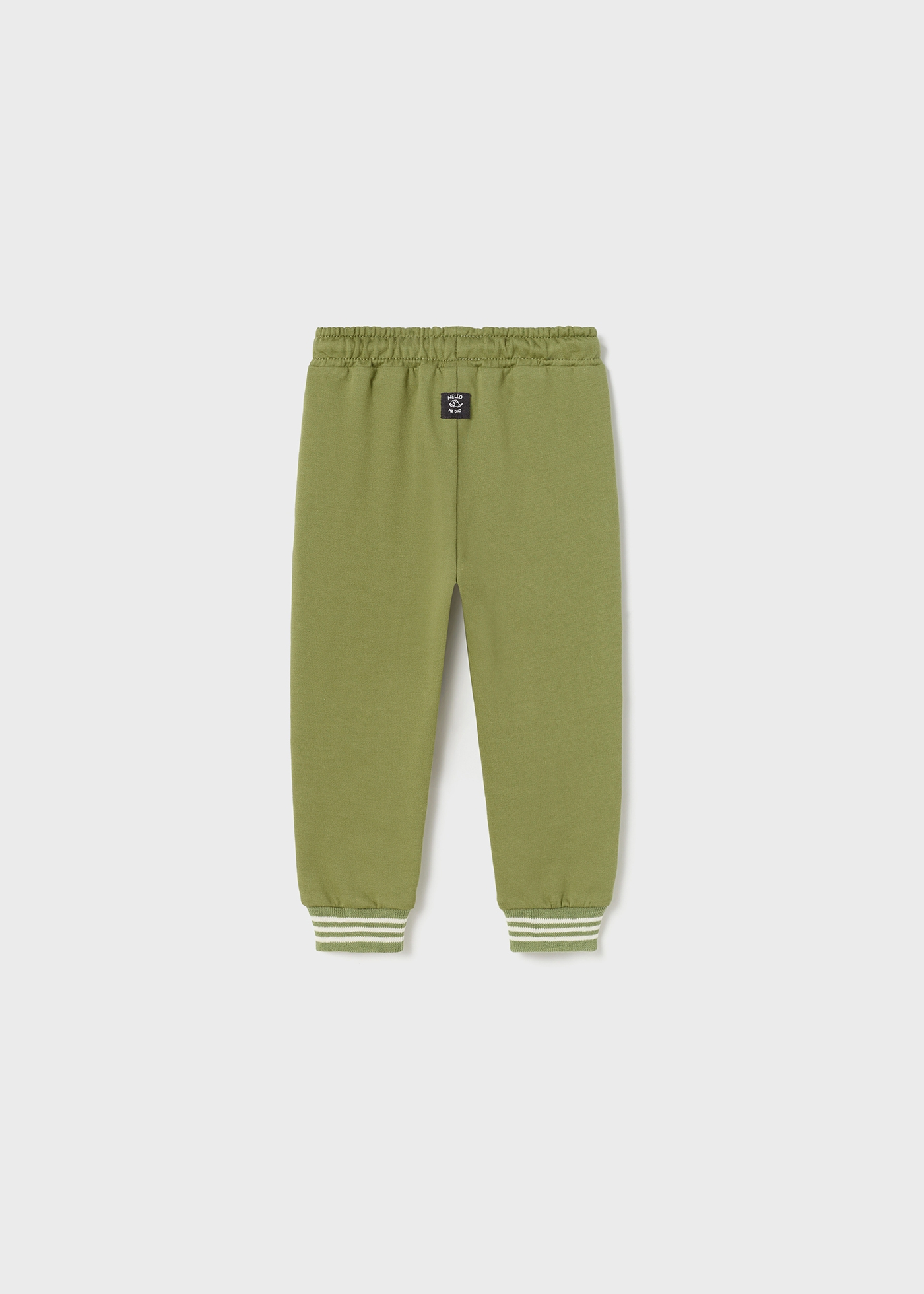 Calça de fato de treino para bebé com padrão estampado