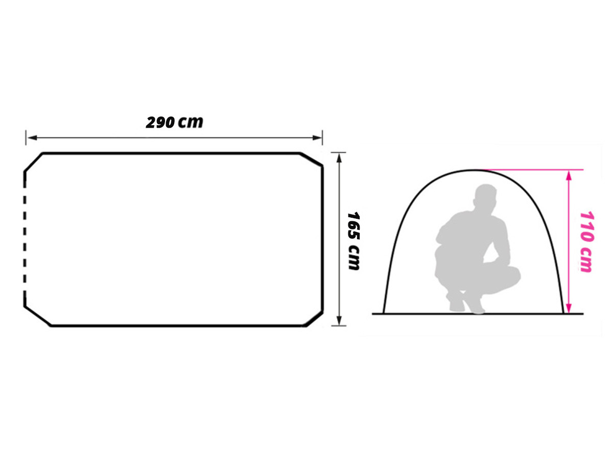 Obelink Aero Space pop-up tent
