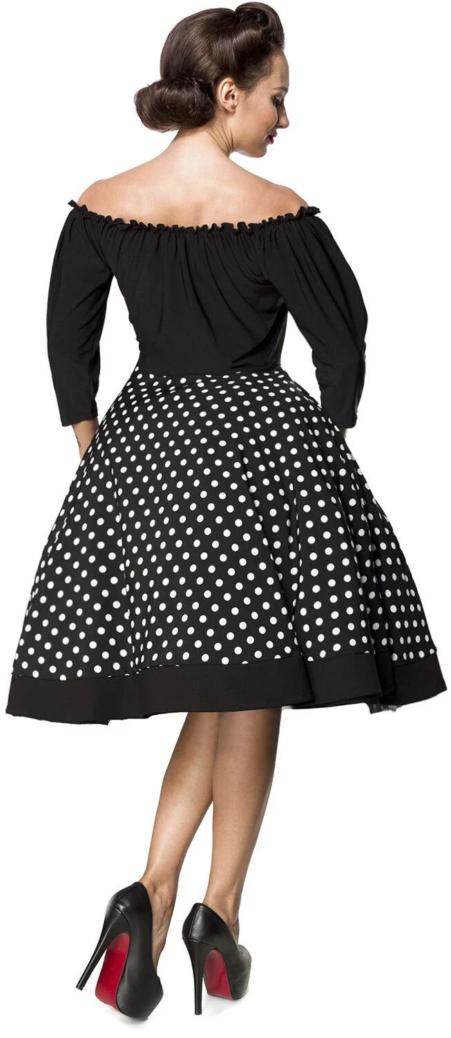 Carmen Swing Dress | Belsira Robe mi-longue